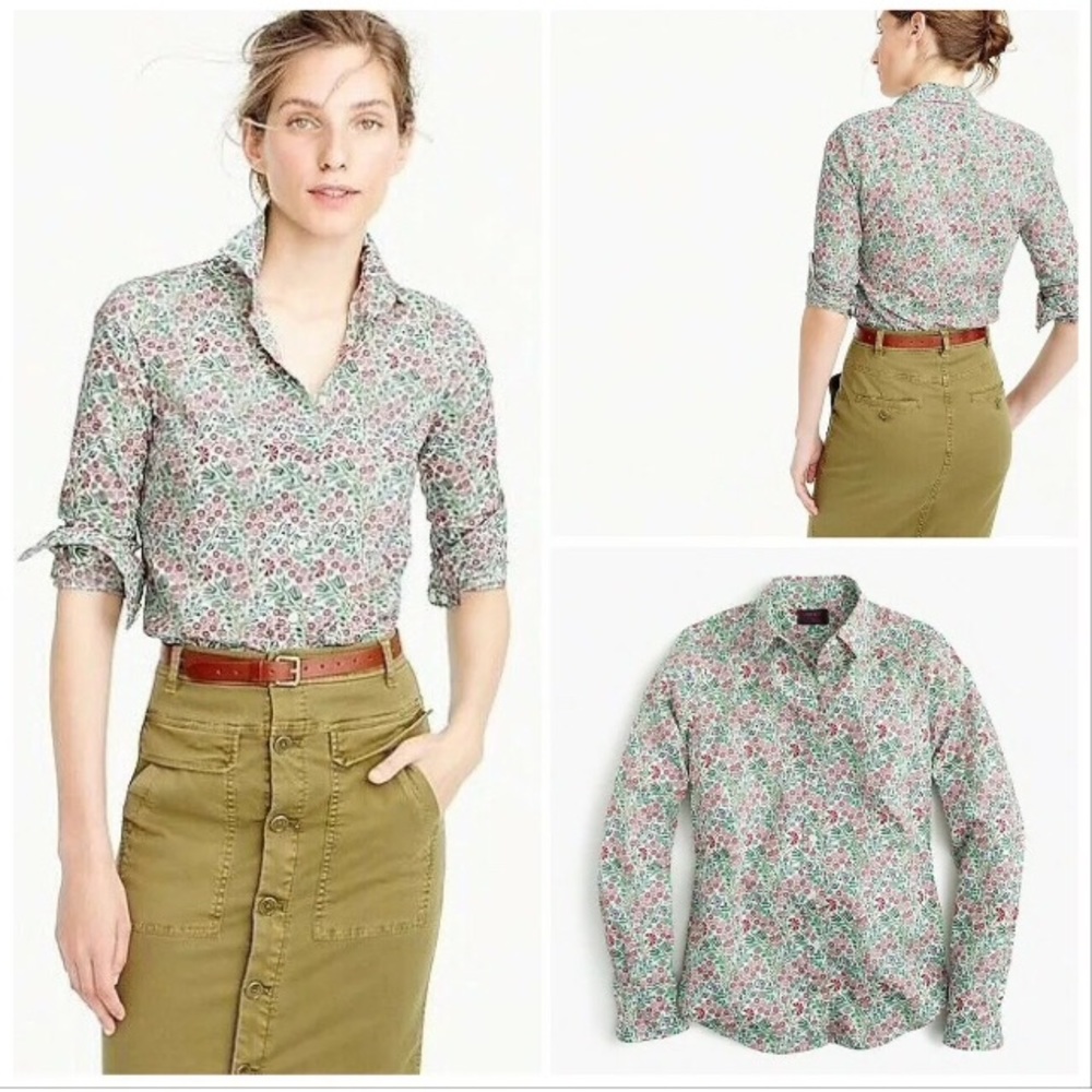 J. Crew | Liberty Perfect Shirt in Isobrella